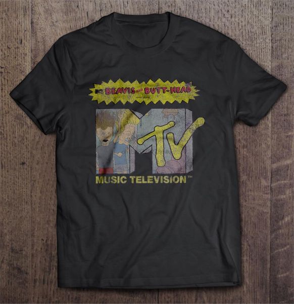 

beavis and butthead distressed mtv tshirts
