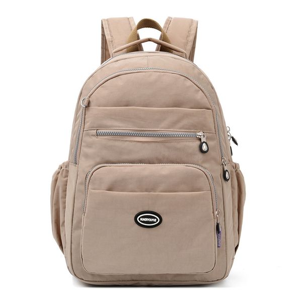 

waterproof nylon cloth men and women backpack casual fashion large capacity travel backpack student bag durable