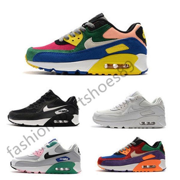 

air cushion airmax air max 90 casual running shoes men women black white red sneakers classic trainer outdoor walking shoes