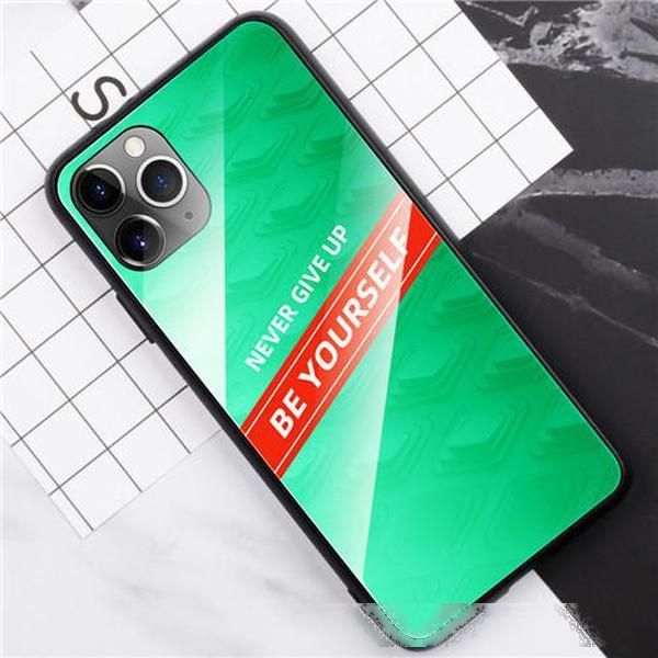 

luxury fashion gradient colors case for iphone 11 11pro 11pro max x xr 8 7 6plus tpu glass hard phone case