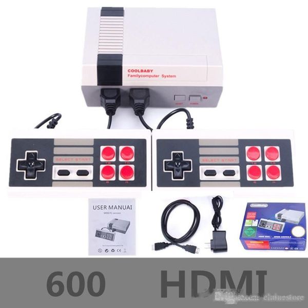 

2020 new coolbaby hd hdmi mini game console for nes game player dhl