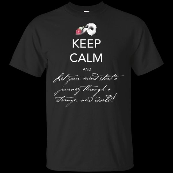 

the phantom of the opera broadway show men's white black navy t-shirt s-3xl