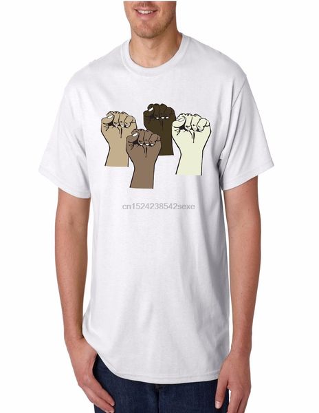 

черный живет вещество футболка (s-xxl) поддержку расового равенство сейчас