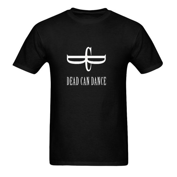 

yhln diy dead can dance men's 100% cotton short sleeve t-shirt l blue summer short sleeves cotton t-shirt tee plus s ize