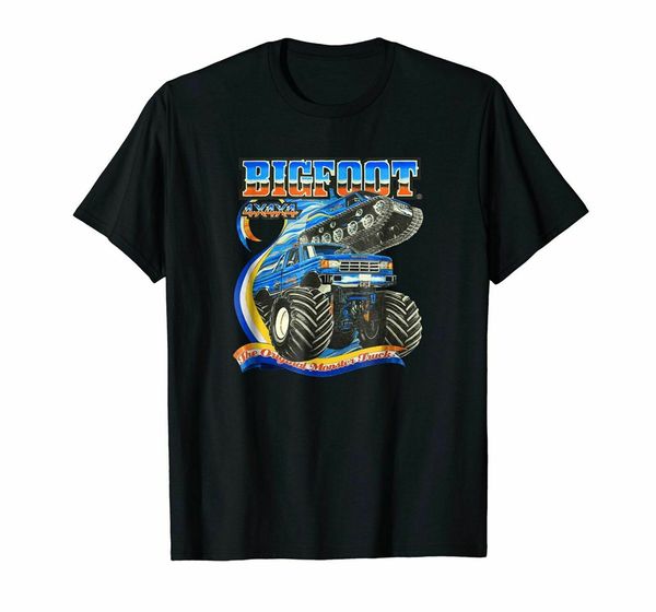 

bigfoot truck the only master truck funny men's t-shirt size s-2xl for youth middle-age the elder tee shirt