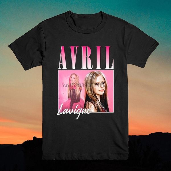 

avril lavigne 90s inspired design throwback classic t shirt