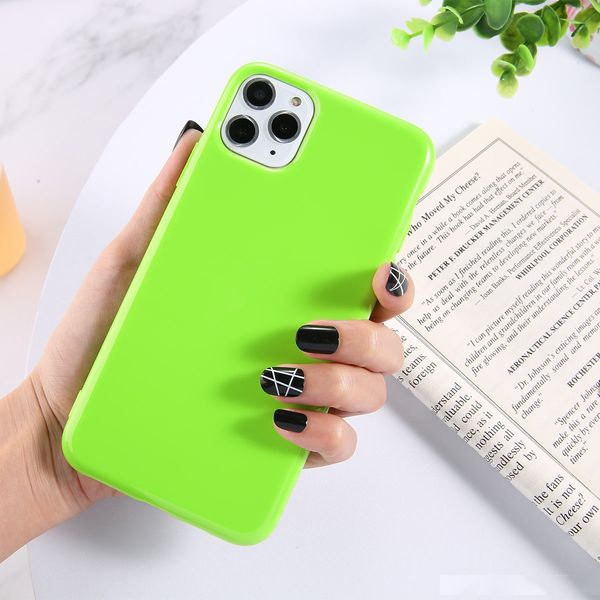 

fashion candy color phone cases for iphone 11 pro max x xr xs 8 7 6 6s plus simple plain color soft tpu case back cover