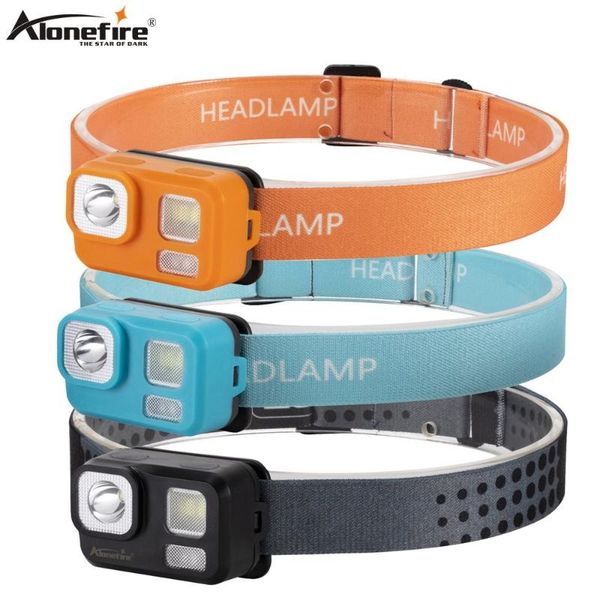 

headlamps alonefire hp46 mini head lamp waterproof headlight headlamp torch lanterna with headband