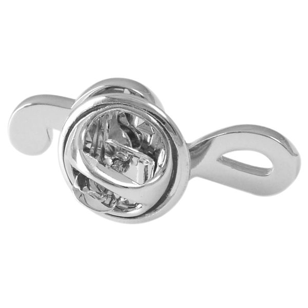 

3d music note брошь воротник pin новизна pin отворот для женщин мужчин одежды букет пром орнамента, Gray