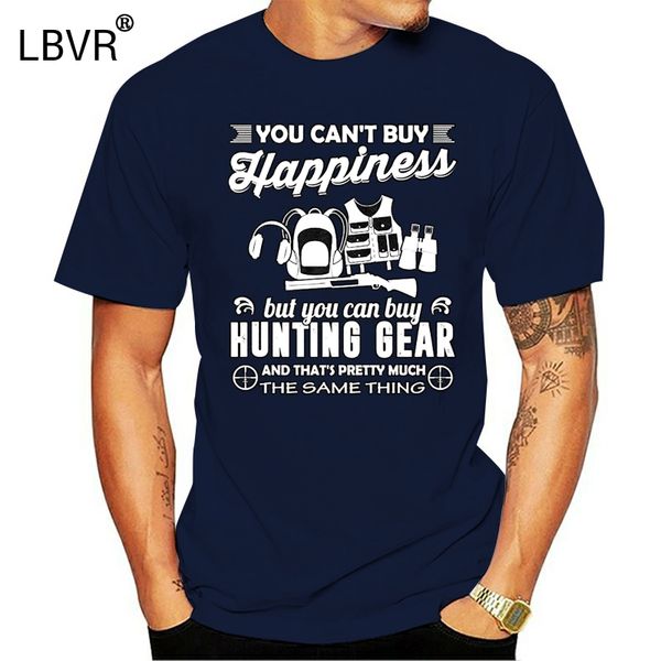 

summer 2019 short sleeve plus size huntings - you can't buy happiness but can gear and standard t-shirt