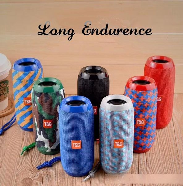 

tg117 wireless bluetooth speaker waterproof portable outdoor boombox 5wx2 computer sound box portatil bluetooth music player