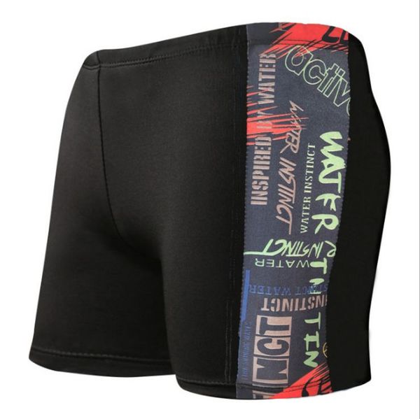 

new brand males swimming trunks man summer boxer briefs creative design swimming trunks maillot de bain bathing suit ing