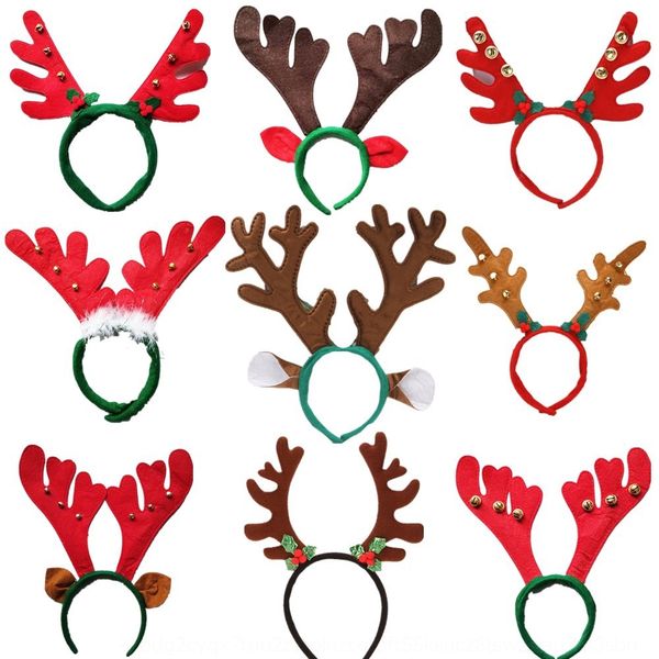 

atmosphere makeup earrings deer big deer supplies headband christmas party decoration headband ear big bell antler zznl5