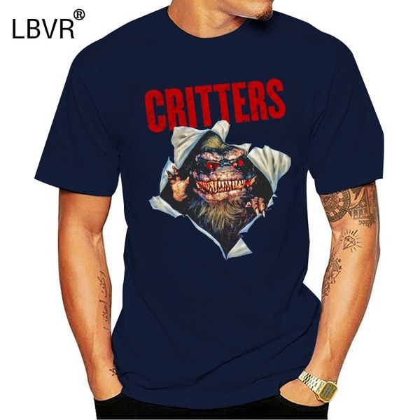 

critters chest burst 80 horror delivery black t-shirt