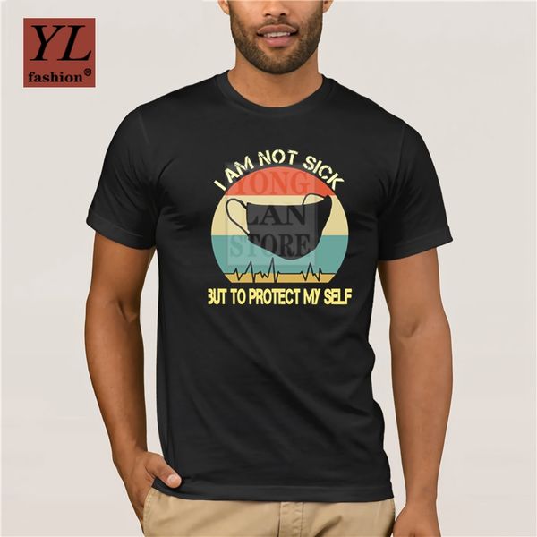

2020 summer fashion printed men s t shirt i am not sick t shirt