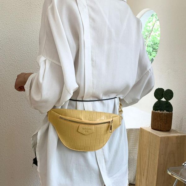 

women bag crocodile multicolor messenger chest bag clutch female pu leather handbag cross body fashion high quality