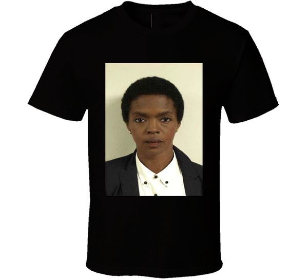 

новый lauryn hill celebrity mug выстрел мужские футболки размер одежды s-2xl высокого качества tee shirt