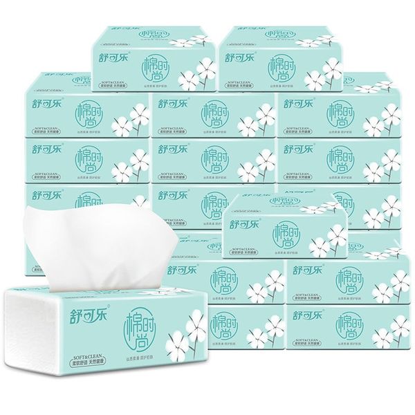 

10bags/lot fast shipping no fluorescence toilet tissue 4 layer home bath toilet draw paper primary wood pulp toilet paper tissue t200425
