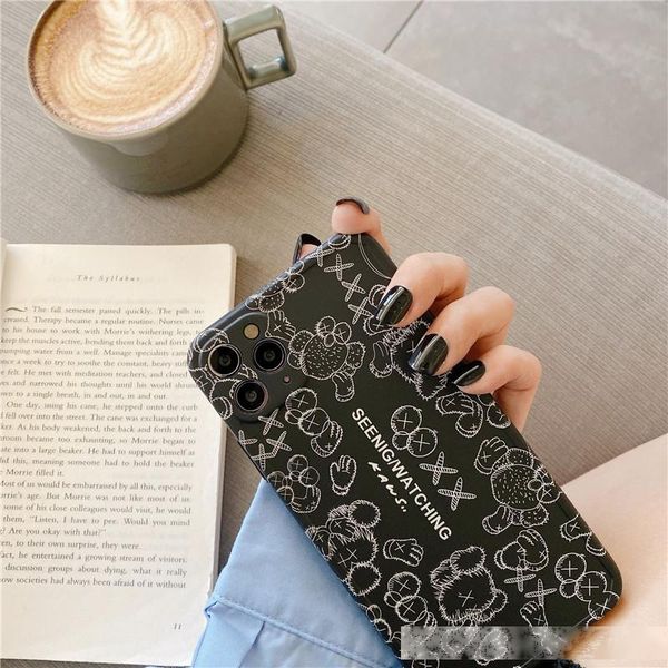 

popular brand doll suitable for apple 11promax 11 phone case 7/8plus drop-resistant x/xs/xr couple se silicone