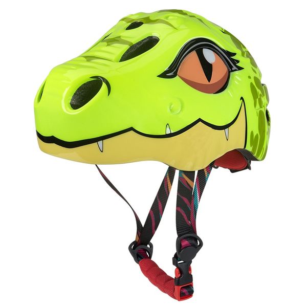 

balight 5-10 years bicycle helmets cycling helmet bike cartoon dinosaur skating helmet mountain road bike cycling helmets, Black
