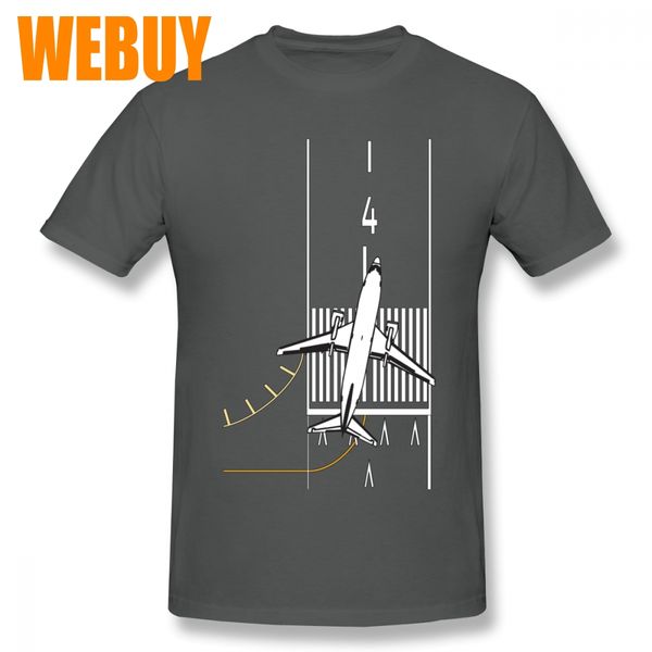 

novelty ready to fly airplane takeoff t shirt gift for pilot 100% cotton t-shirt