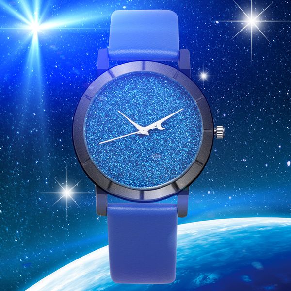 

wristwatches 2021 women's watch relogio feminino leather wristwatch ladies bayan kol saati montre female lovers watches moon, Slivery;brown