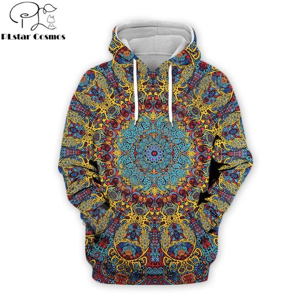 

fashion style hoodie beautiful trippy pattern 3d printed harajuku sweatshirt casual pullover sudadera hombre, Black
