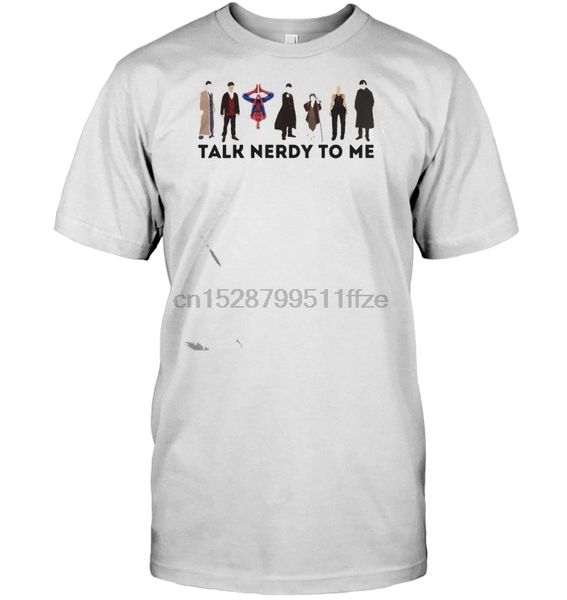 

david tennant talk nerdy to me t-shirt