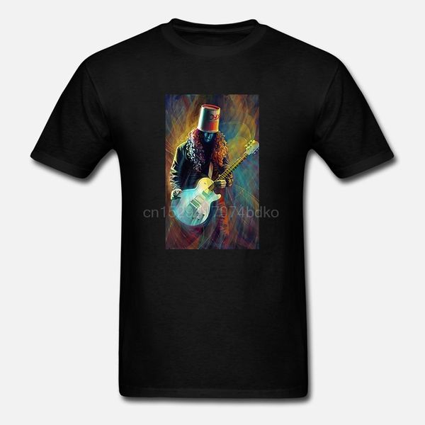 

mens tshirt short sleeve round neck casual tee letter buckethead printed cotton male shirt