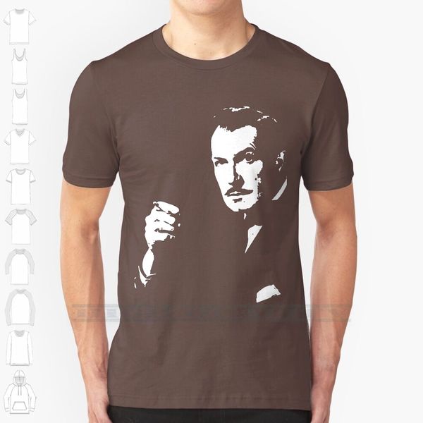 

vincent price smoking custom design print for men women cotton new cool tee t shirt big size 6xl vincent price