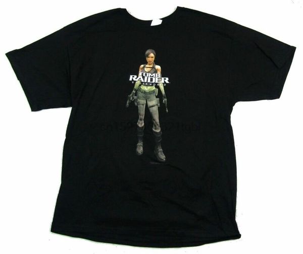 

tomb raider underworld lara croft black t shirt new gamer merch
