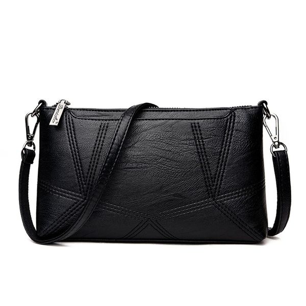 

new simple and versatile handbags casual fashion large capacity wide shoulder messenger bag