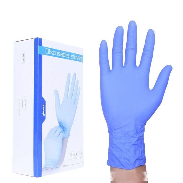 

gizili 100pcs disposable gloves latex for home cleaning disposable food gloves cleaning gloves universal for left and right hand t200508
