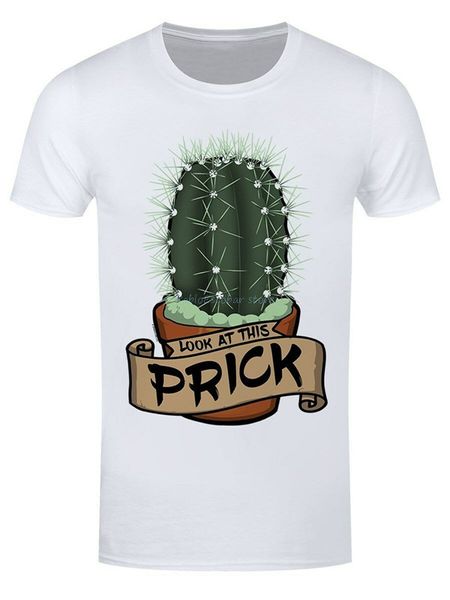 

t-shirt посмотрите на этой prick мужской белые мужской сыпучие fit майка мужчин бренд тенниски человек о-шея тенниски лето тройники