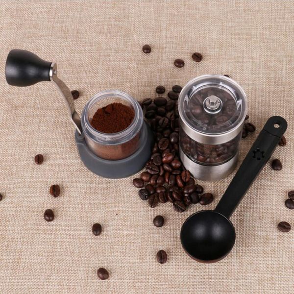 

ручная кофемолка нержавеющая ceramic burr портативный