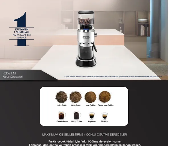 Macinacaffè Conico Profesyonel. Macchina per caffè espresso sottovuoto macchina per caffè espresso macinatore di vetro da cucina per persone