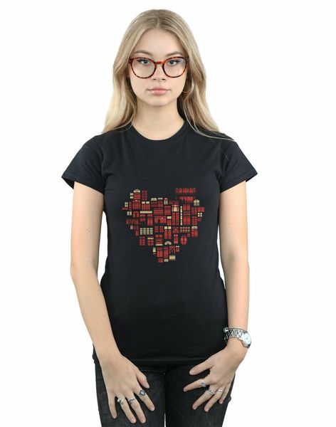 

дэн dingeroz женщин главная сердце t-shirt популярные tee shirt new cool design
