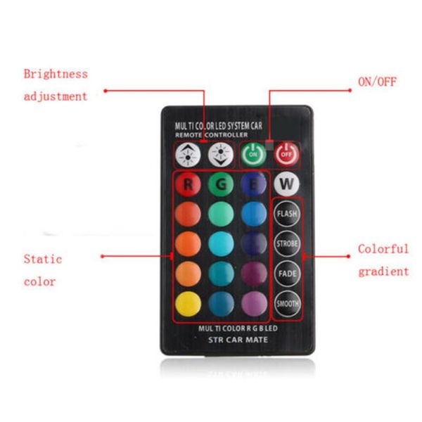 

rgb car lights wireless remote control lamp t10 smd led adjustable led light