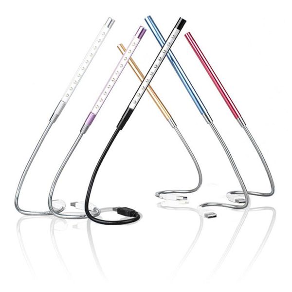 

ultra bright flexible usb 10led lamp light for lapnotebook computer pc or home,travel,business convenient reading night