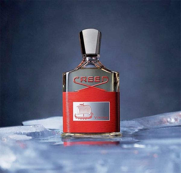 

new famous 100ml red creed viking perfume for men very long lasting time good smell fragrance ing