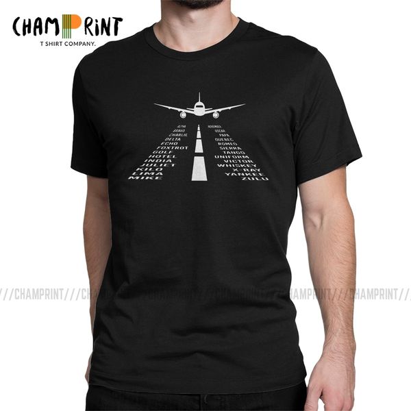 

airplane phonetic alphabet pilot gift men's t shirt aviation plane fighter novelty tee shirt o neck t-shirt gift idea clothes