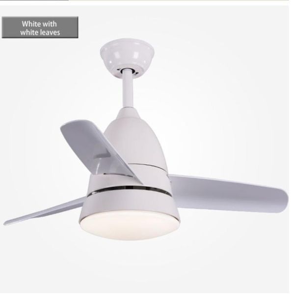 

modern mini traditional ceiling fan with light lamp family living dining children s room girl led lamp with remote control