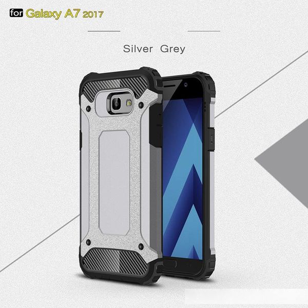 

dual layer heavy duty armor shockproof reinforced bumper case for samsung a7 2017 hybrid back cover