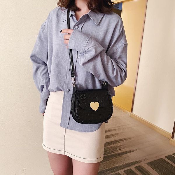 

semi-circular saddle bags female spring 2020 new handbag shoulder bag shoulder bag vintage small
