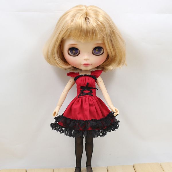 

enchanted dress stockings set outfit clothes for 1/6 doll blythe azone licca