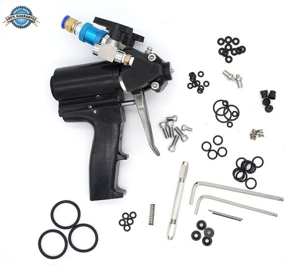 

polyurethane foam spray gun p2 pu foam air purge high pressure spray gun self cleaning with accessory kit