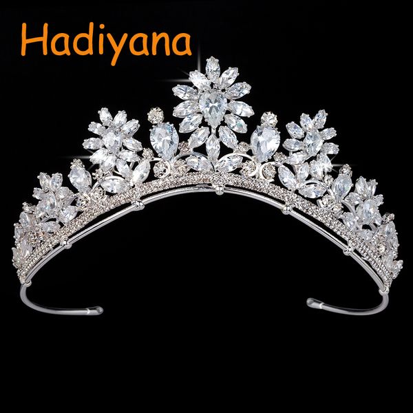 

tiaras and crowns hadiyana design popular bridal hair tiaras shining luxury crown wedding party bc3358 haar sieraden bruiloft, Golden;silver
