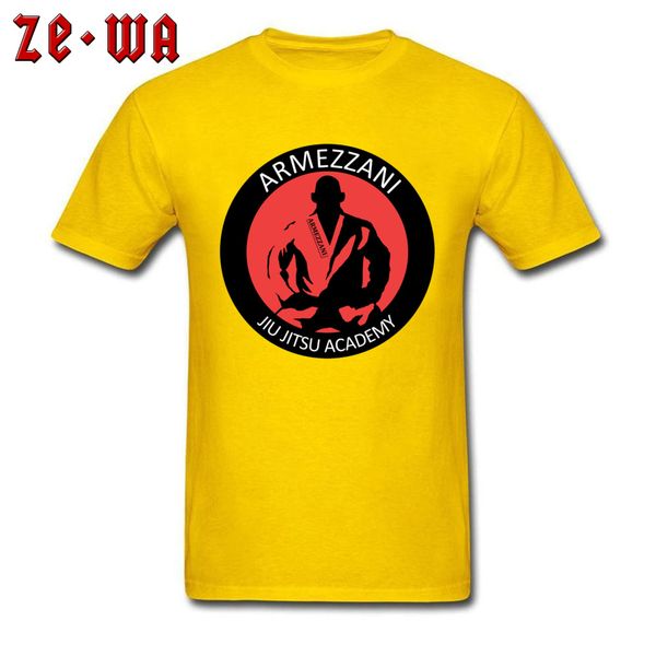 

armezzani jiu jitsu academy logo t shirt kungfu taekwondo designers father day printed tshirts new listing pure cotton tees men