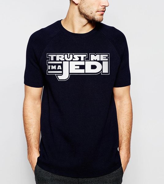 

trust me i'm a jedi 2019 summer new style men t shirt casual 100% cotton o-neck tees streetwear hip hop short sleeve shirt