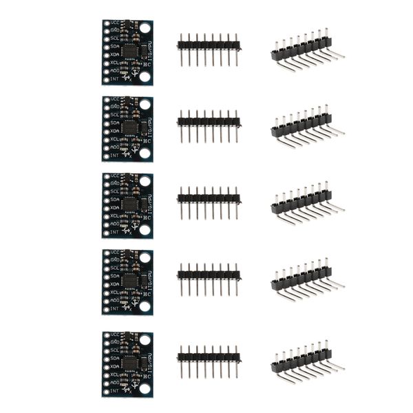

5pcs mpu6050 module 3 axis analog gyro sensors 3 axis accelerometer module